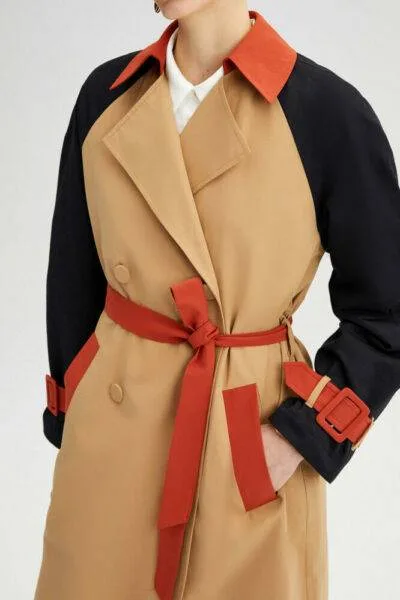 Trench-coat beige