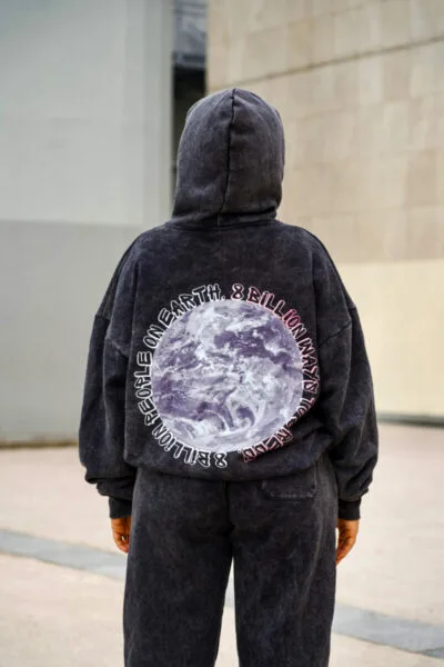 Sweatshirt Hoodie 8 Billion Styles - Gris